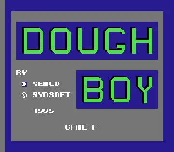 Dough Boy (Japan) screen shot title